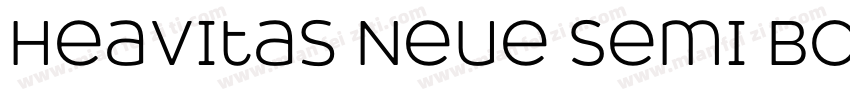 Heavitas Neue Semi Bold字体转换